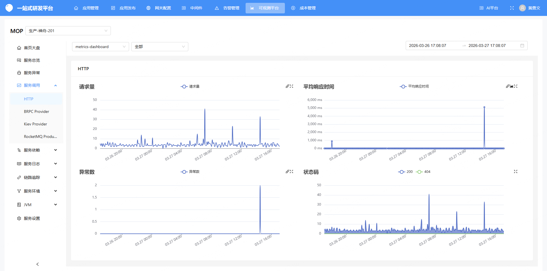 一站式接入可观测